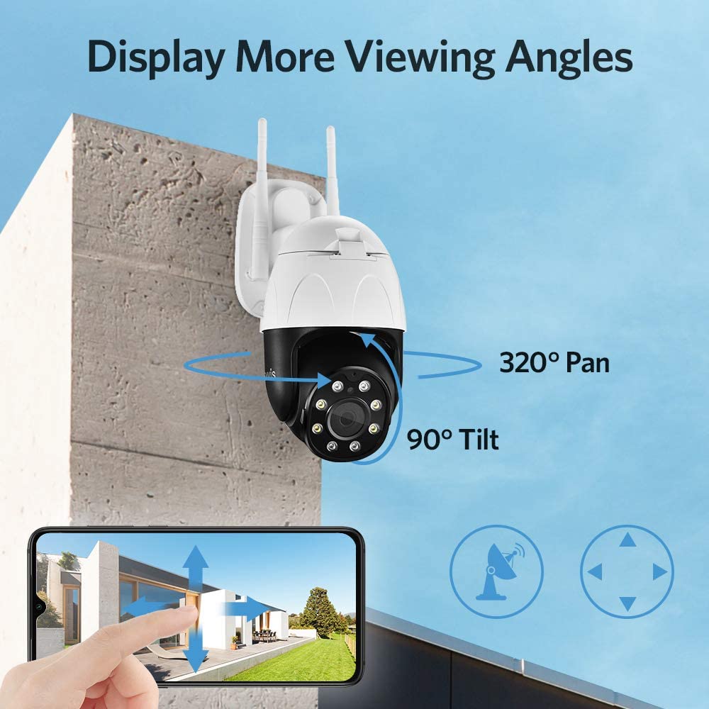 Home Security Surveillance TENVIS Security Camera Outdoor